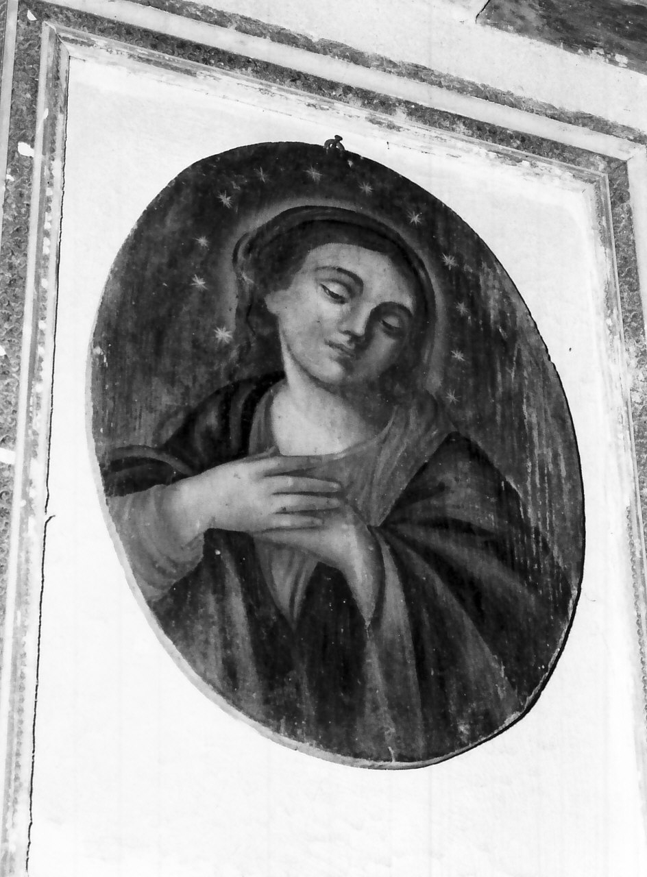 Madonna (dipinto, opera isolata) - ambito Italia meridionale (fine/ inizio secc. XVIII/ XIX)