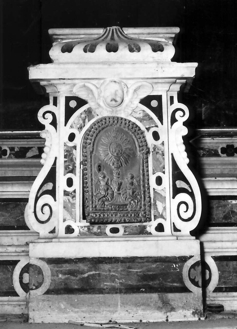 tabernacolo, opera isolata - bottega calabrese (sec. XVIII)