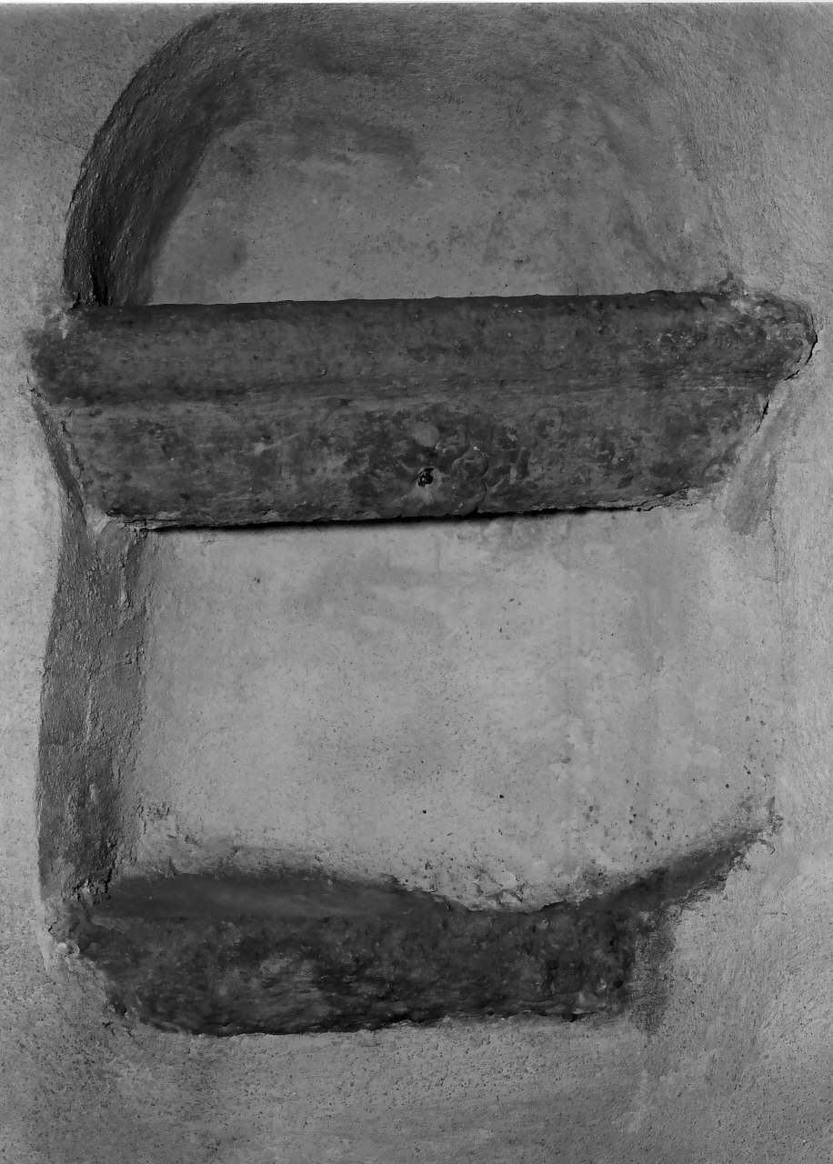 lavabo, opera isolata - bottega calabrese (sec. XVII)