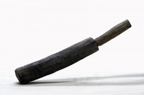 Mazza di legno per pestare il lino, mestieri - bottega del falegname (sec. XX inizio, da 1900 a 1910)