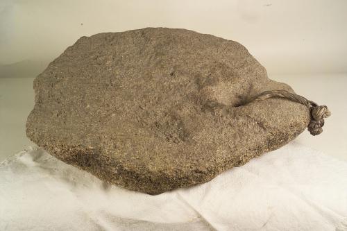 Pietra a strascico per trebbiare, mestieri - campi (sec. XIX inizio)