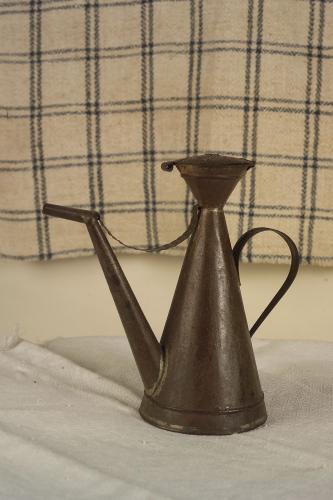 Oliera conica, mestieri - bottega dello stagnino (sec. XX inizio)