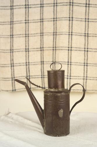 Oliera cilindrica, mestieri - bottega dello stagnino (sec. XX inizio)