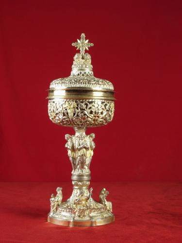 calice, opera isolata - bottega napoletana (sec. XIX)