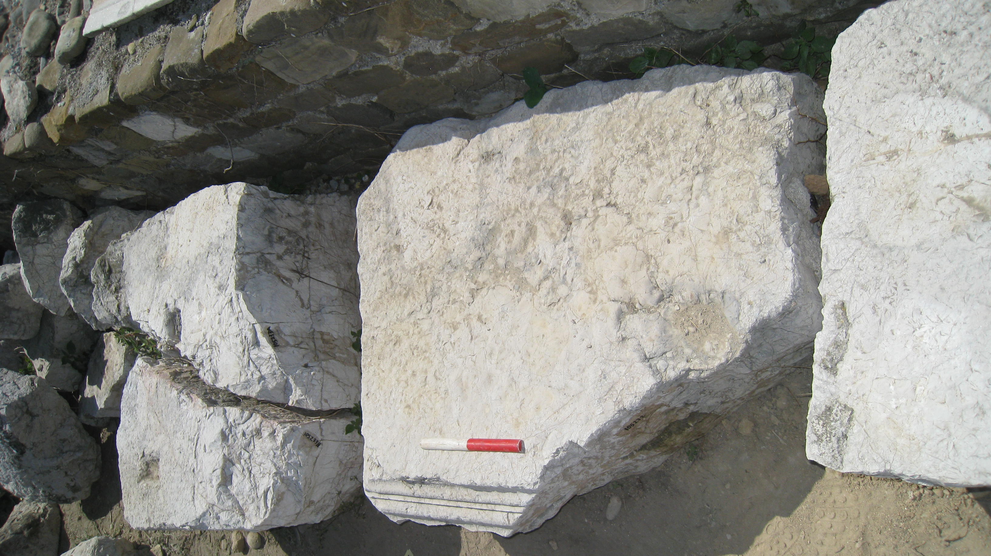 blocco, cimasa (Eta' romana)