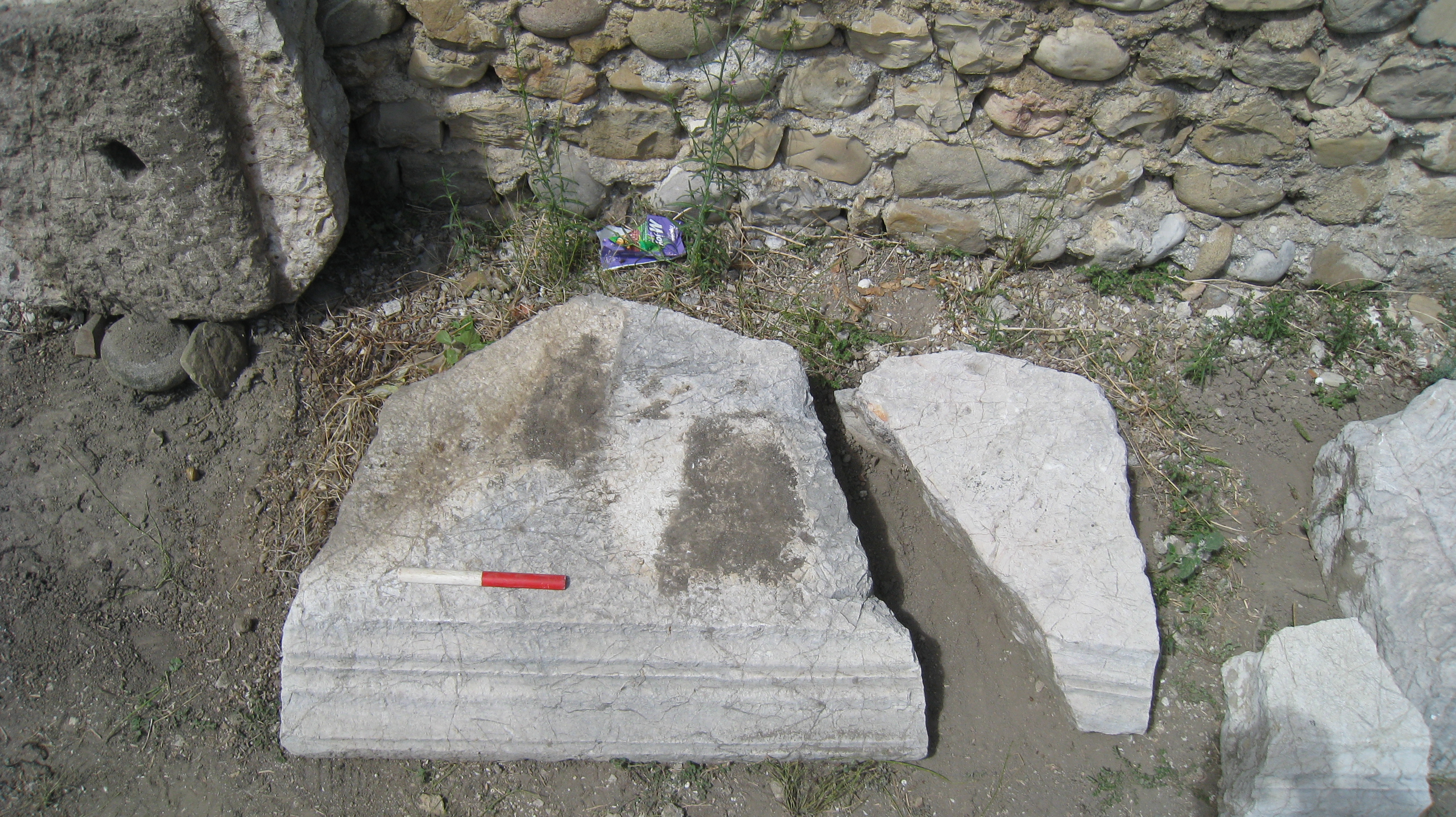 blocco, zoccolatura (Eta' romana)