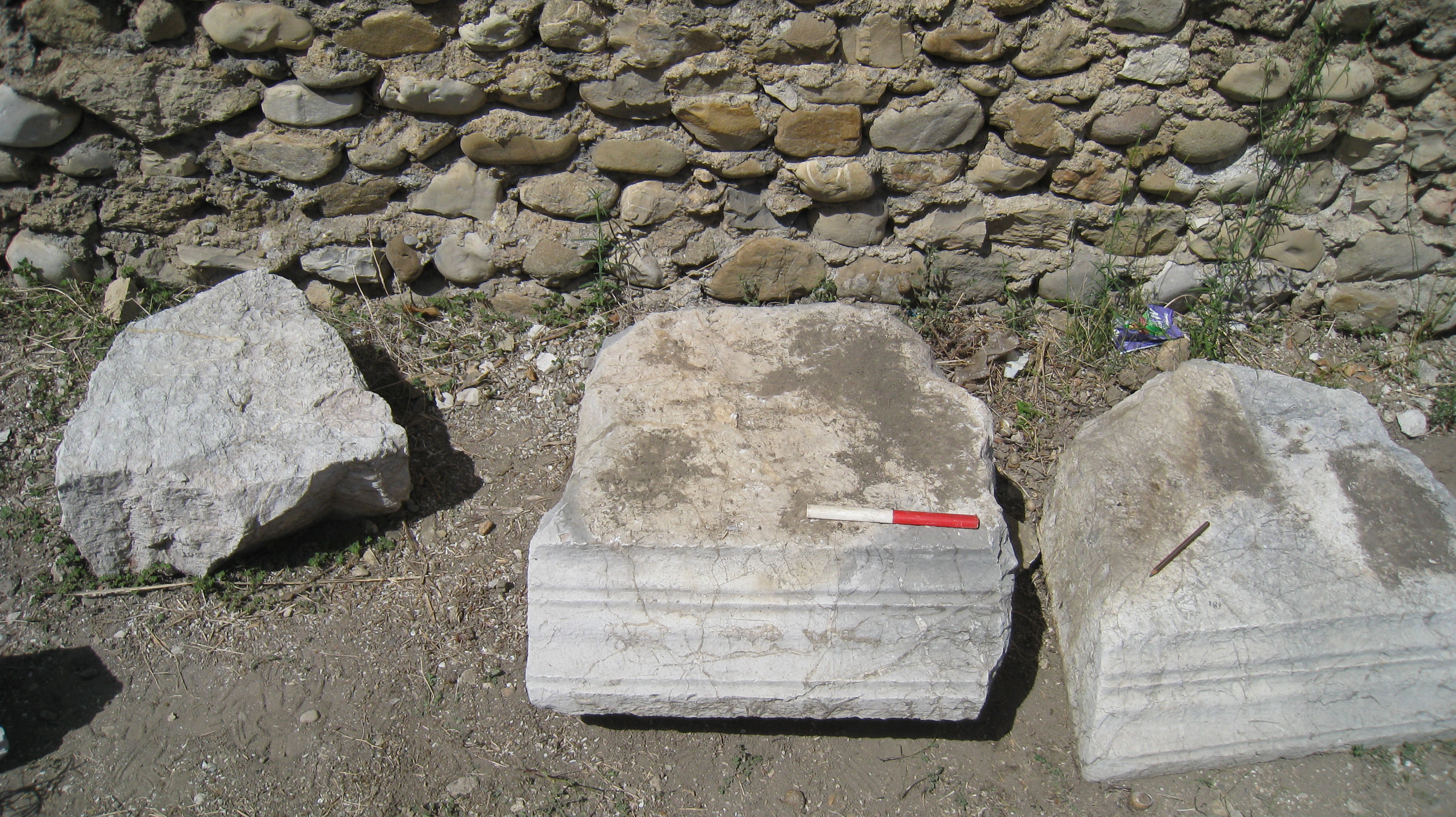 blocco, cimasa (Eta' romana)