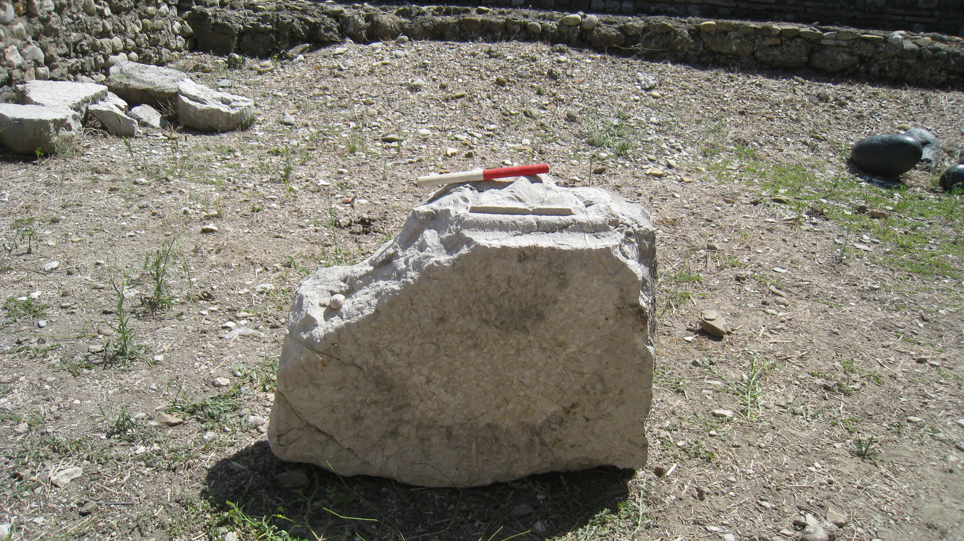 blocco, zoccolatura (Eta' romana)