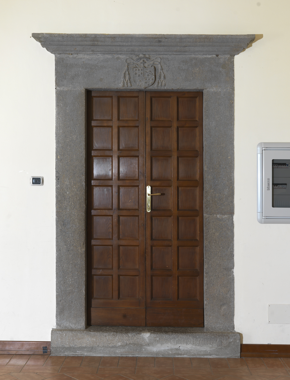 mostra di porta - manifattura Lazio settentrionale (secondo quarto sec. XVI)
