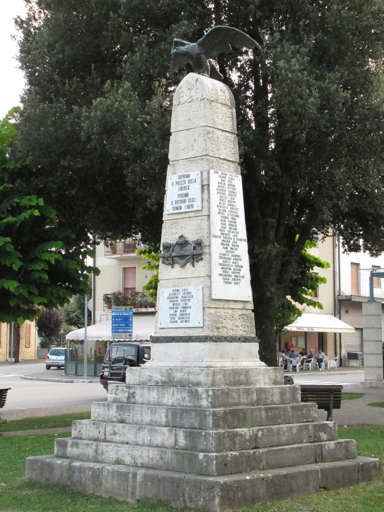 monumento ai caduti - ad obelisco (primo quarto XX)