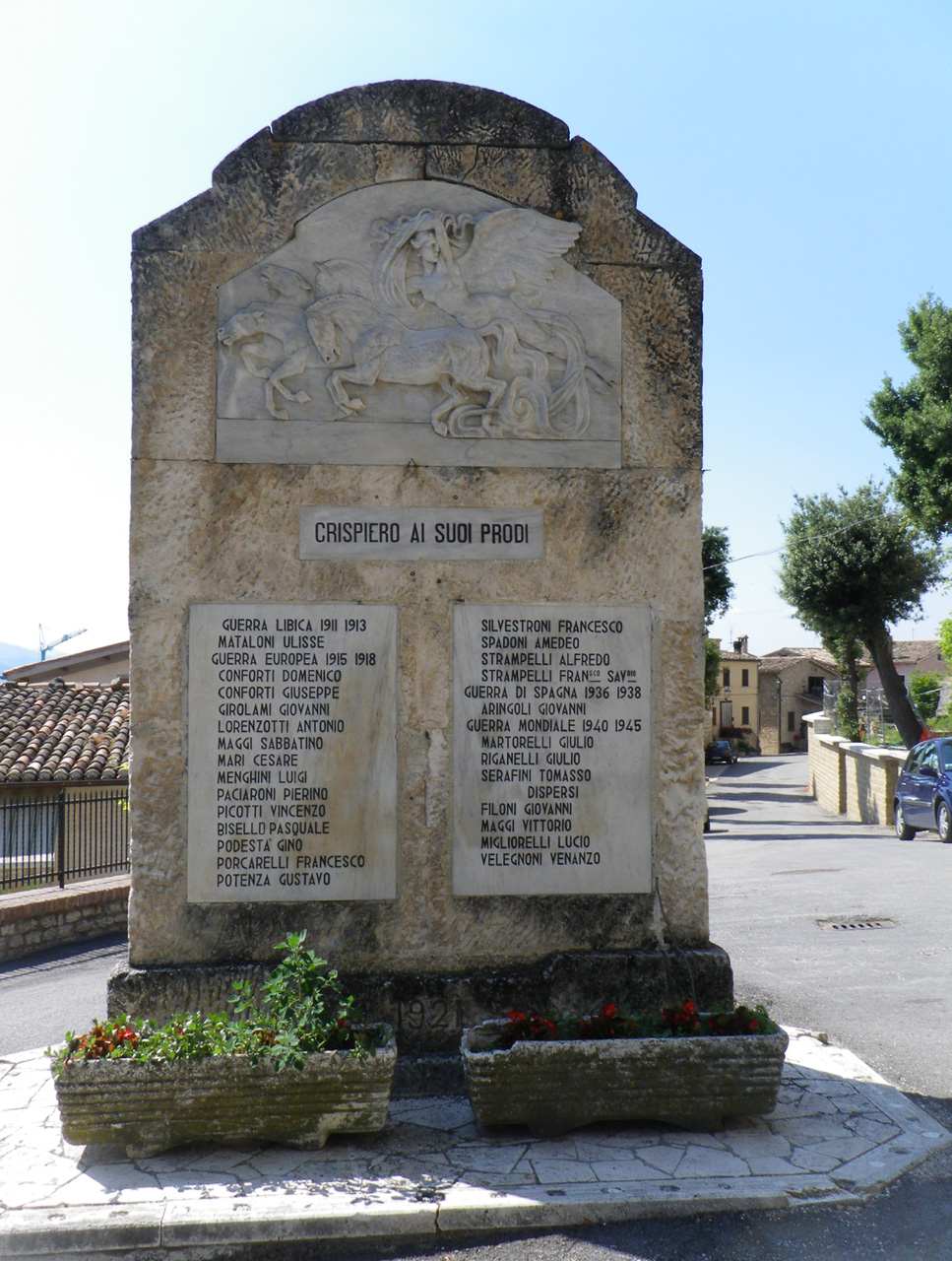 monumento ai caduti - a stele (primo quarto XX)