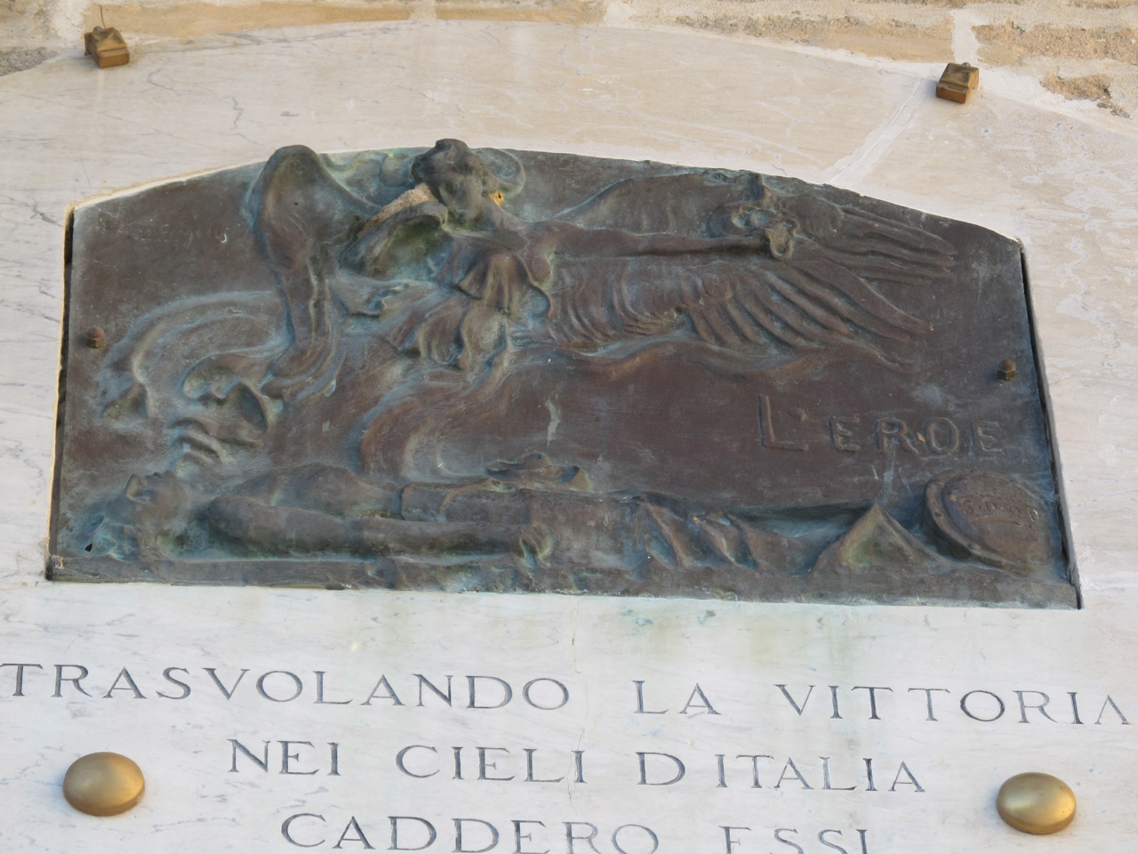 lapide commemorativa ai caduti (primo quarto XX)