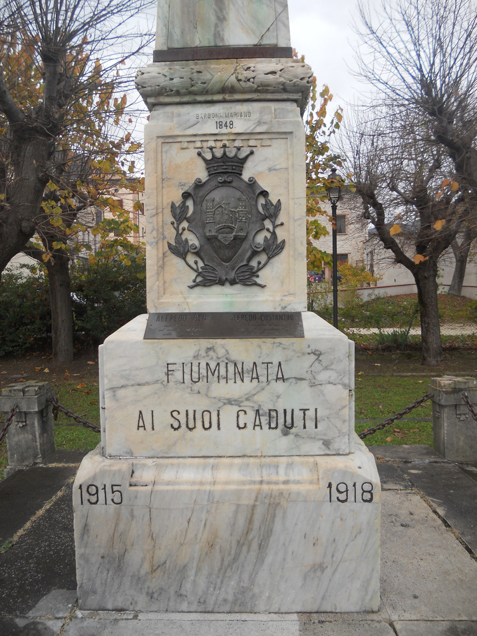 monumento ai caduti - ad obelisco (prima metà XX)