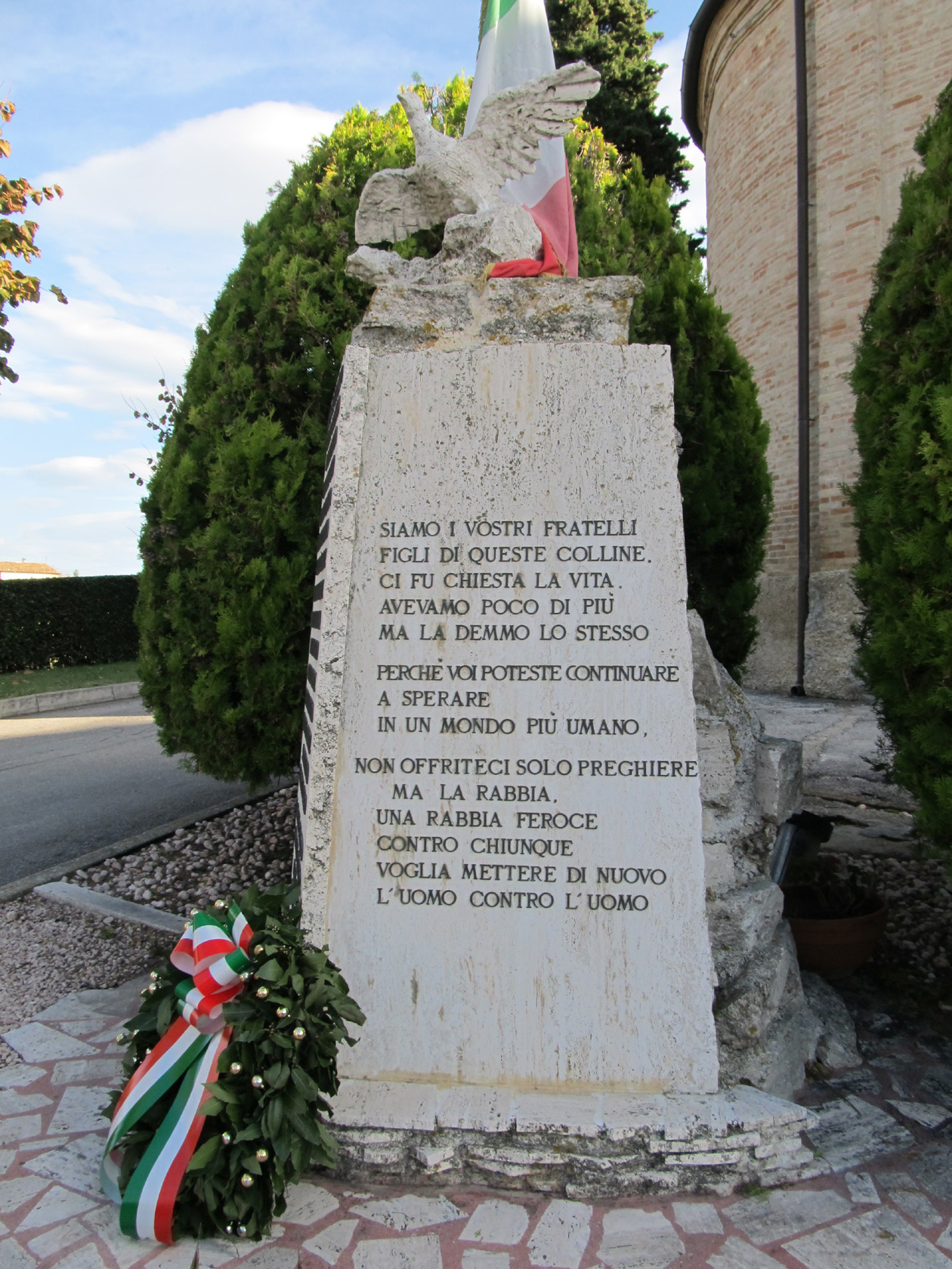 monumento ai caduti - a montagna figurata (terzo quarto XX)
