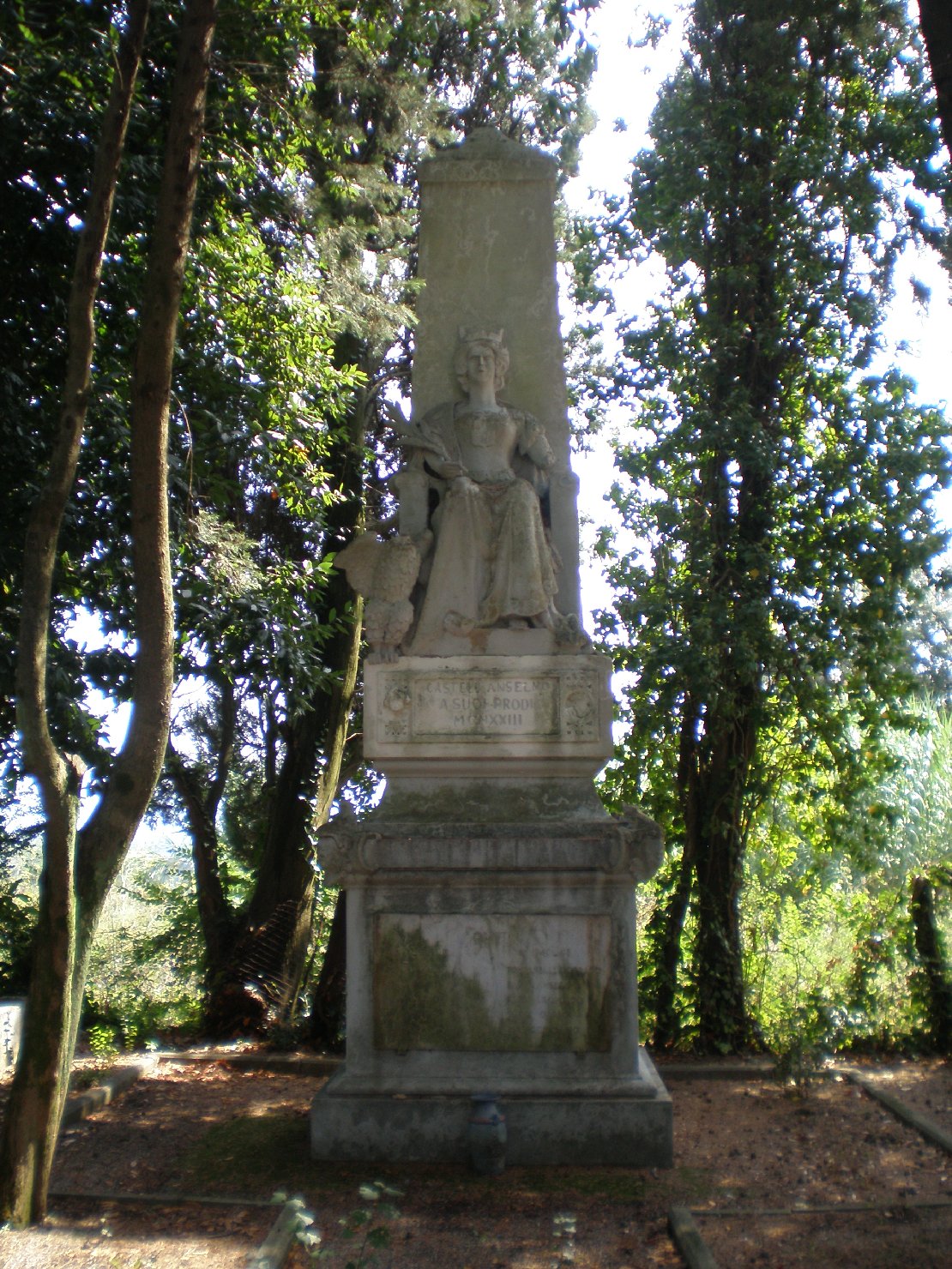 ASSENTE (monumento ai caduti - ad obelisco) - ambito italiano (sec. XX)