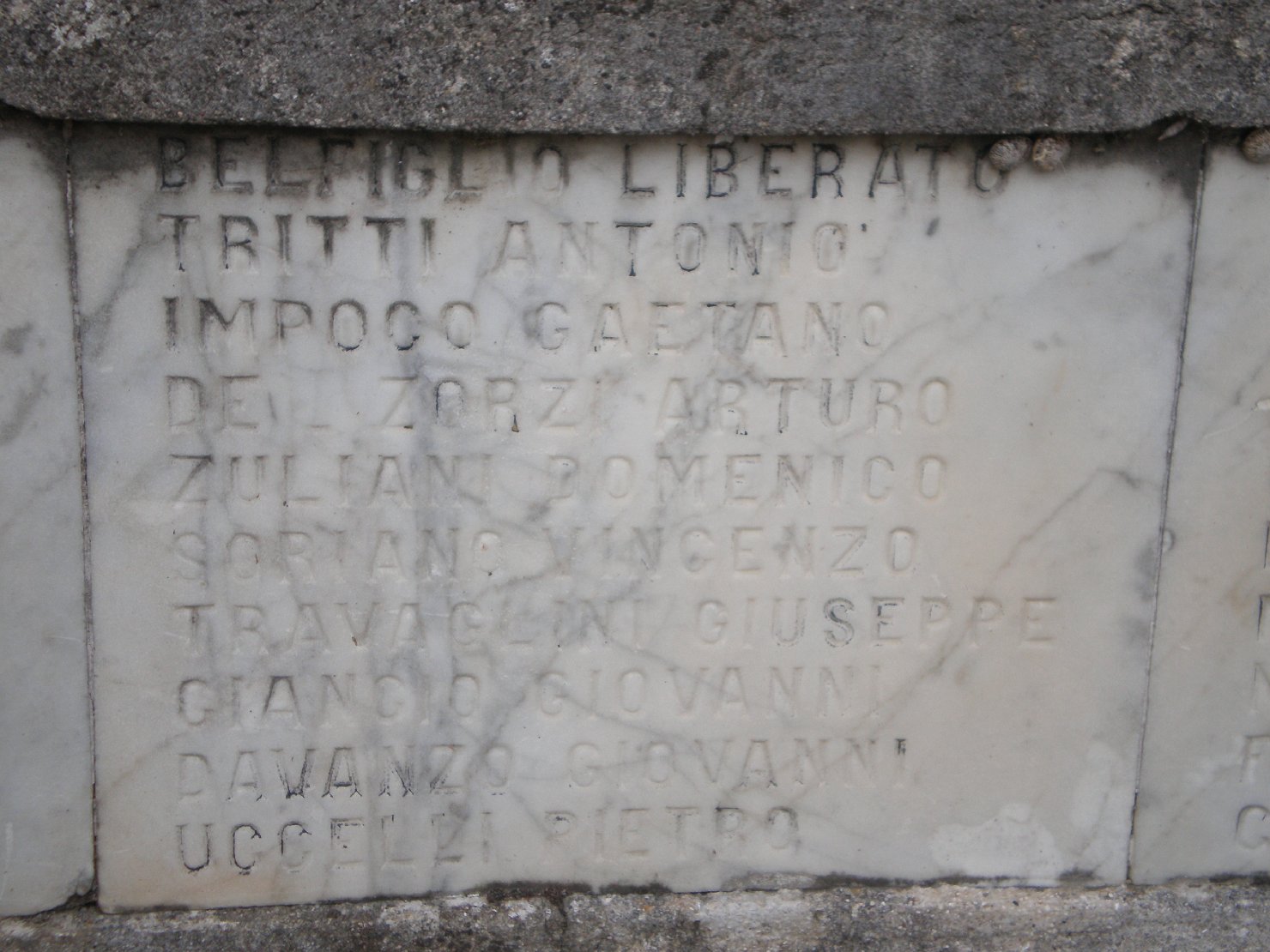 monumento ai caduti di Zilocchi Franco (sec. XX)
