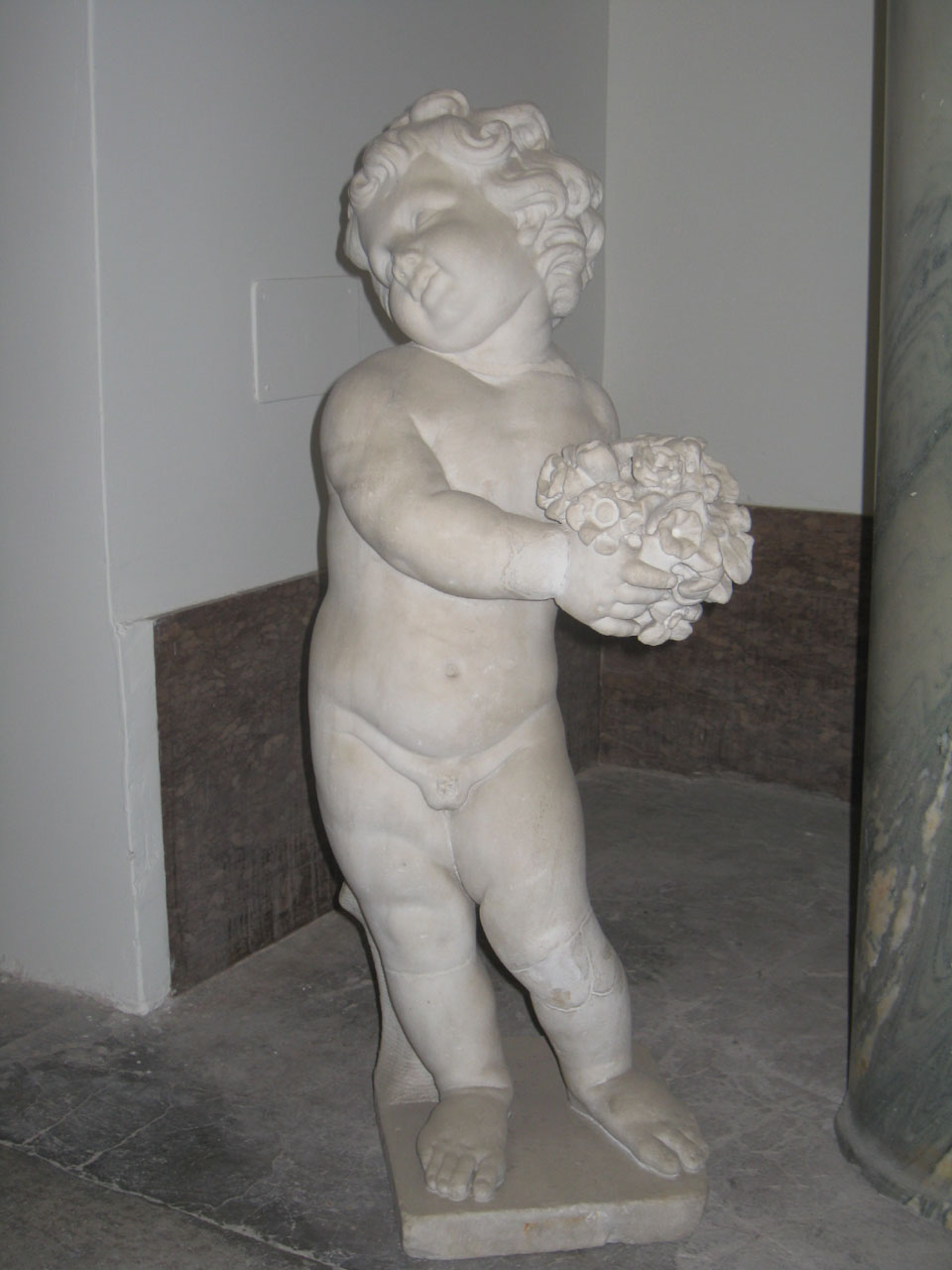 putto (statua) - ambito romano (sec. XVIII)