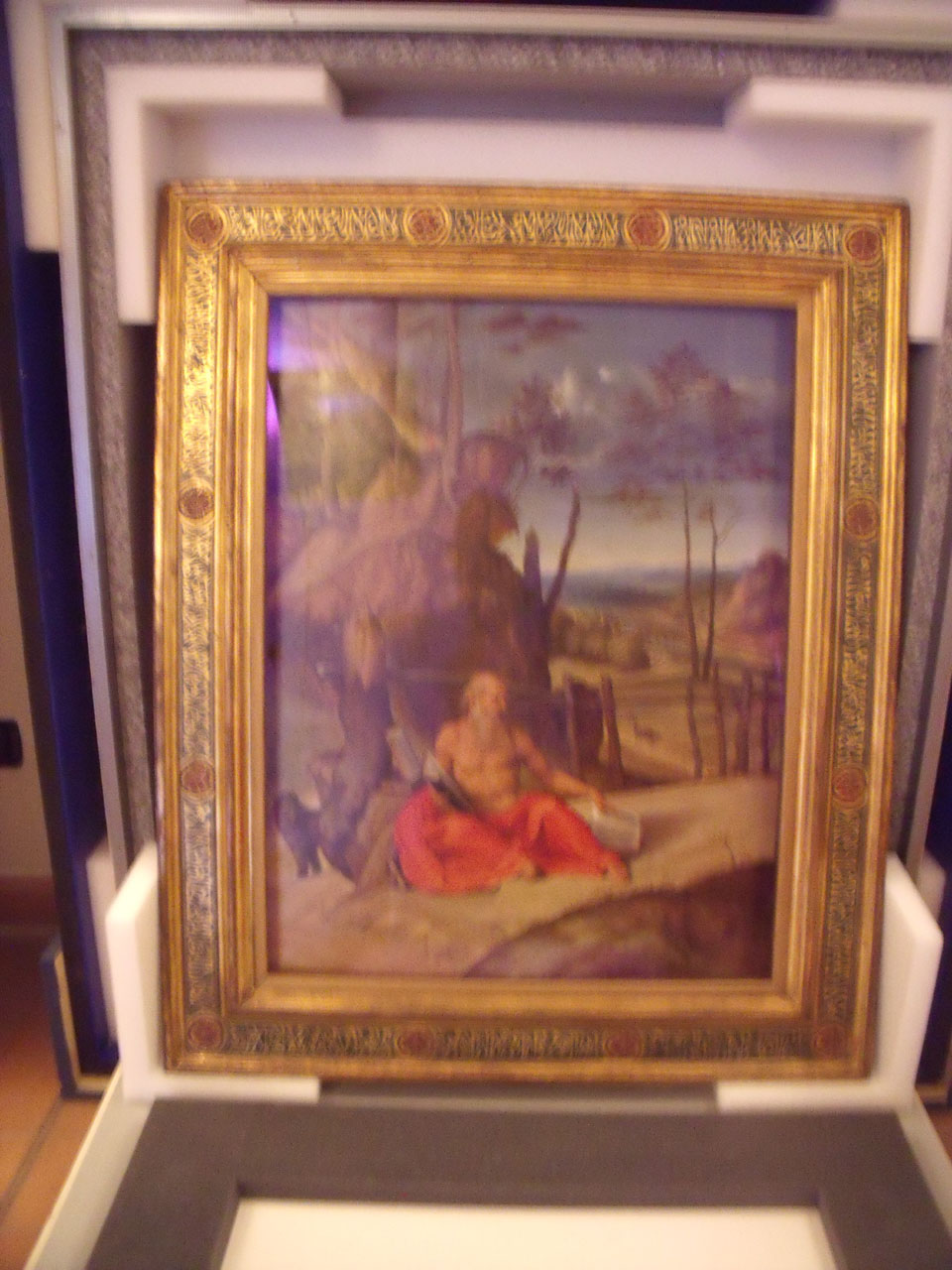 San Girolamo nella selva (dipinto) di Lotto Lorenzo (sec. XVI)