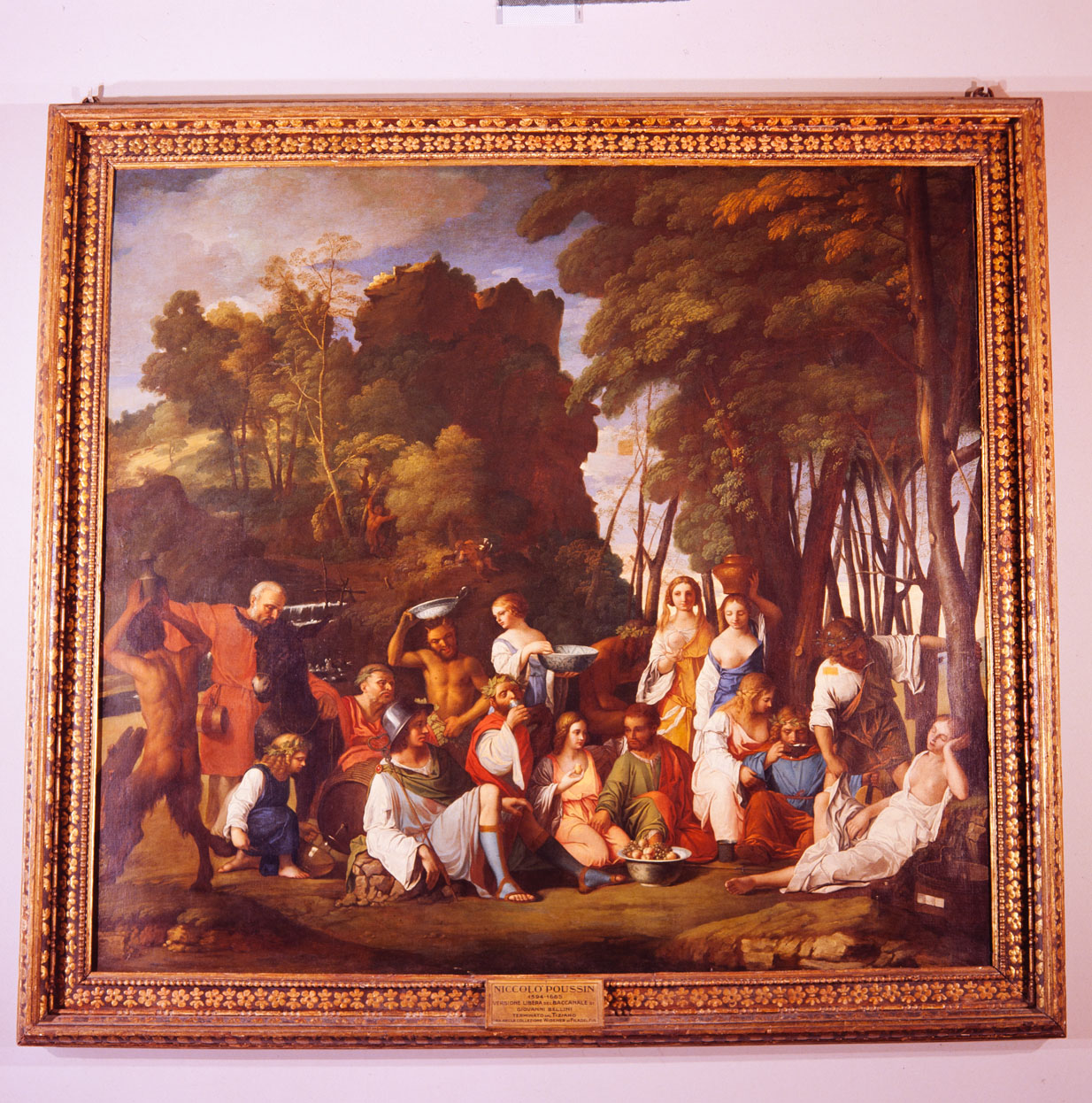 Festino degli dei (dipinto, opera isolata) - ambito veneto (prima metà sec. XVI) 