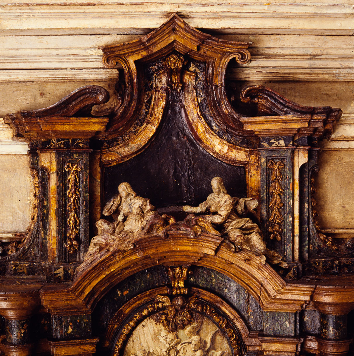 Modello dell'Altare del Beato Luigi Gonzaga nella chisa di Sant'Ignazio (modello architettonico) di Pozzo Andrea (sec. XVII) 