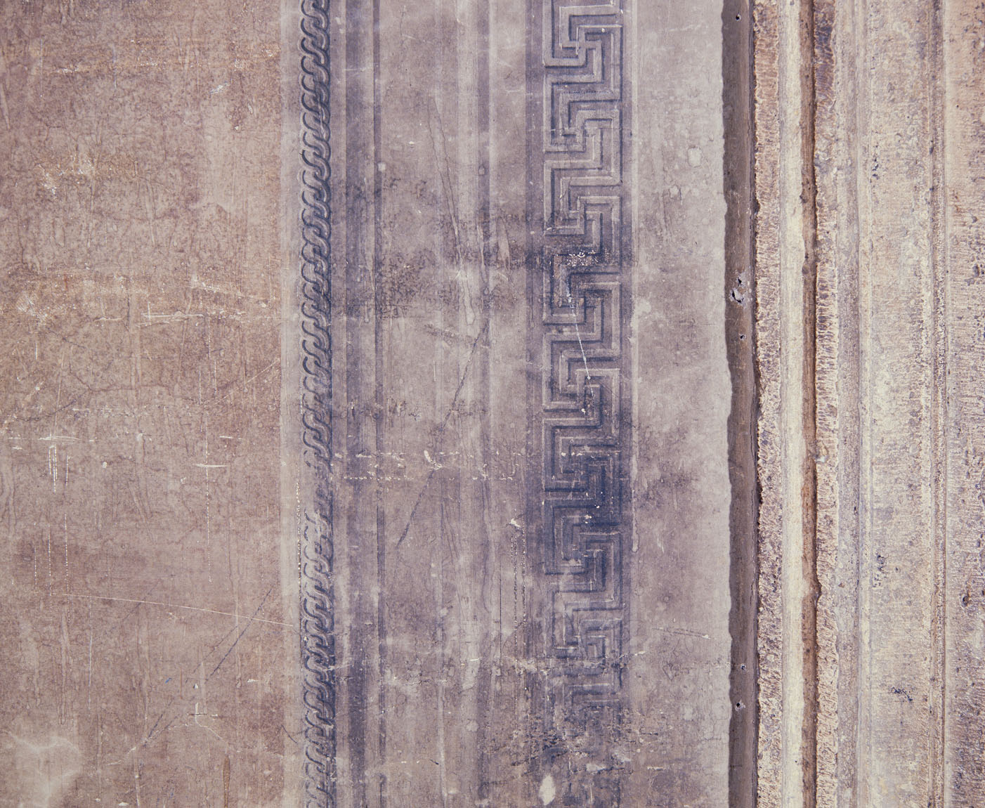 motivi decorativi geometrici (dipinto murale, complesso decorativo) di Luzio Romano (e aiuti) (sec. XVI)