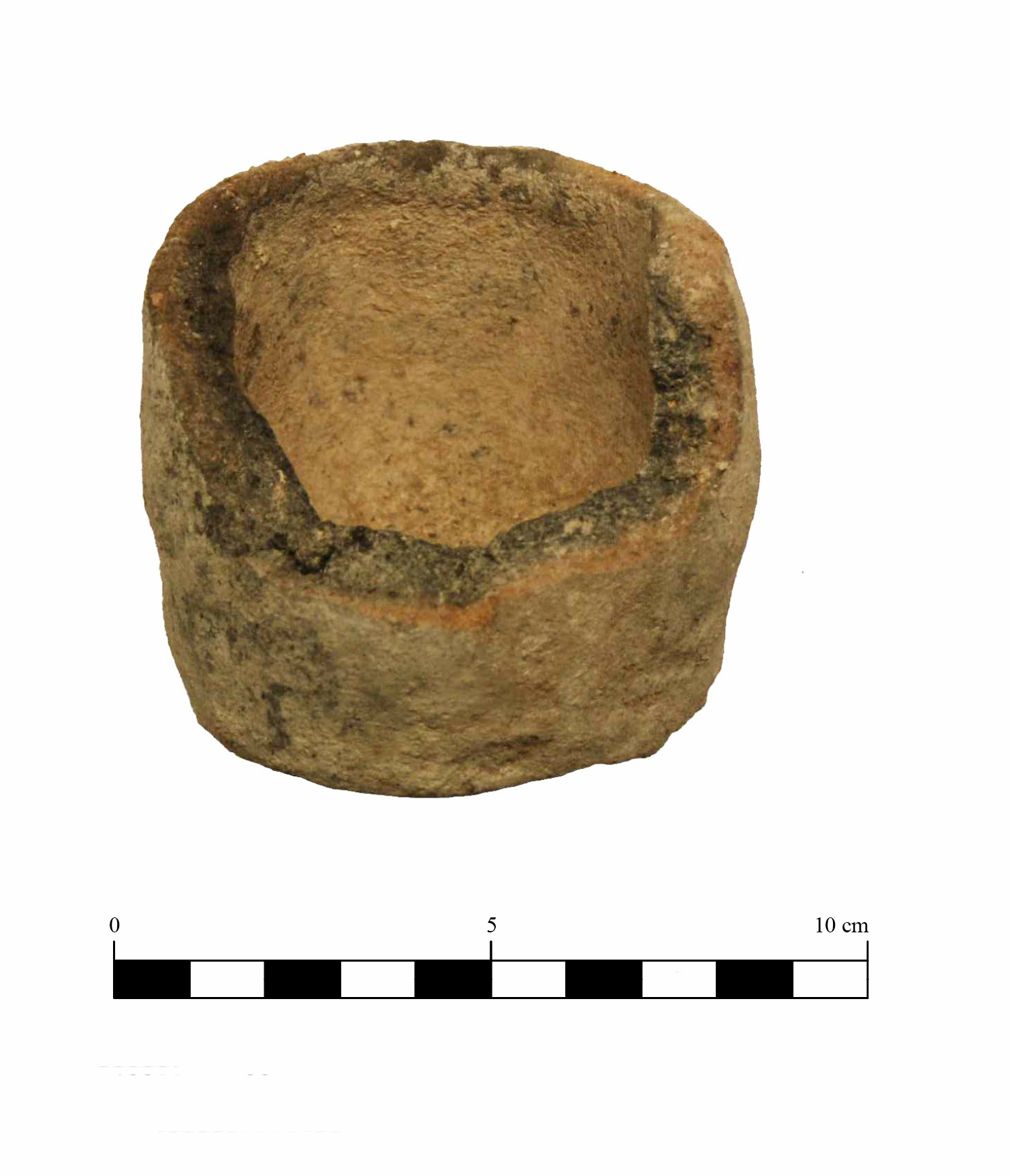 Vaso. a corpo ovoide/ miniaturistico
