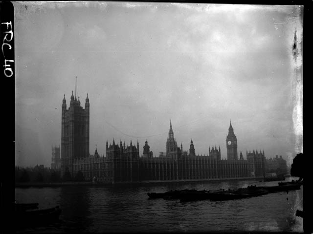 Londra - Parliament House (negativo) di Rossi, Giovanni Battista (XX)