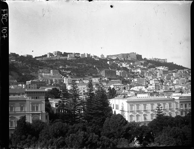 Napoli - veduta (negativo) di Rossi, Giovanni Battista (XX)