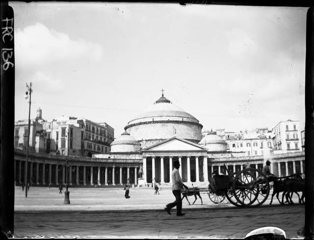 Napoli - chiesa di S. Francesco di Paola (negativo) di Rossi, Giovanni Battista (XX)
