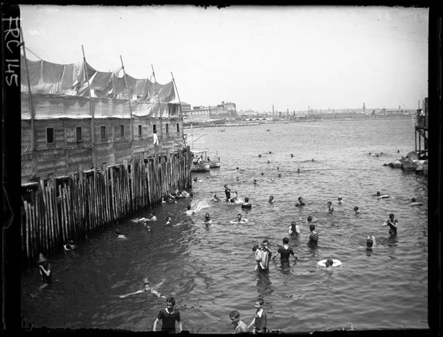 Napoli - S. Lucia (negativo) di Rossi, Giovanni Battista (XX)