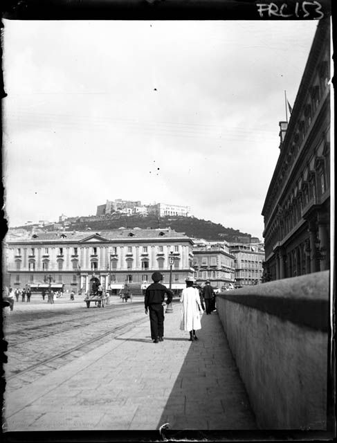 Napoli - veduta (negativo) di Rossi, Giovanni Battista (XX)
