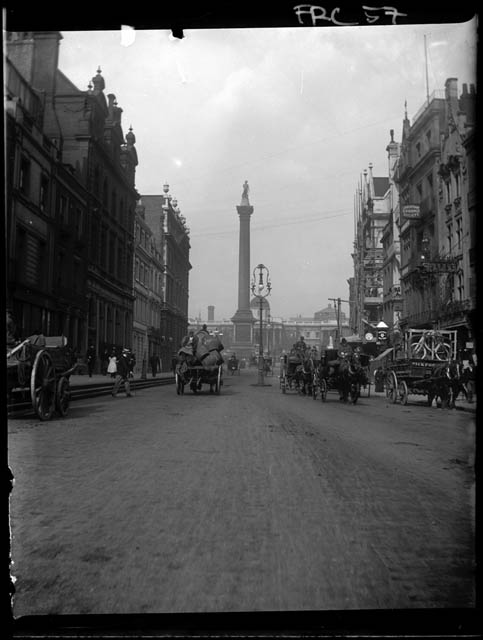 Londra - Trafalgar Square (negativo) di Rossi, Giovanni Battista (XX)