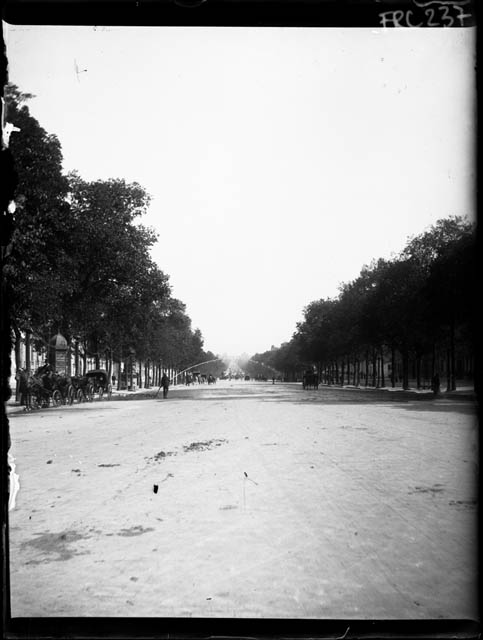 Parigi - Champs-Elysées (negativo) di Rossi, Giovanni Battista (XX)