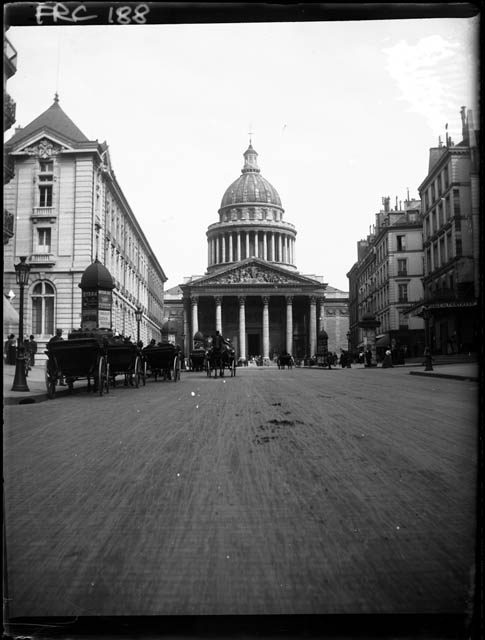 Parigi - Pantheon (negativo) di Rossi, Giovanni Battista (XX)