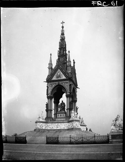 Londra - Albert Memorial (negativo) di Rossi, Giovanni Battista (XX)