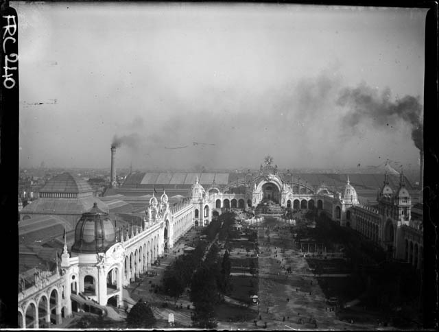 Parigi - Esposizione Universale del 1900 - Champ de Mars (negativo) di Rossi, Giovanni Battista (XX)