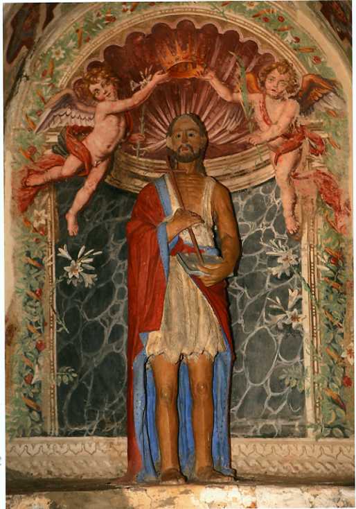 San Giovanni Battista (scultura) - bottega lucana (prima metà sec. XVI)