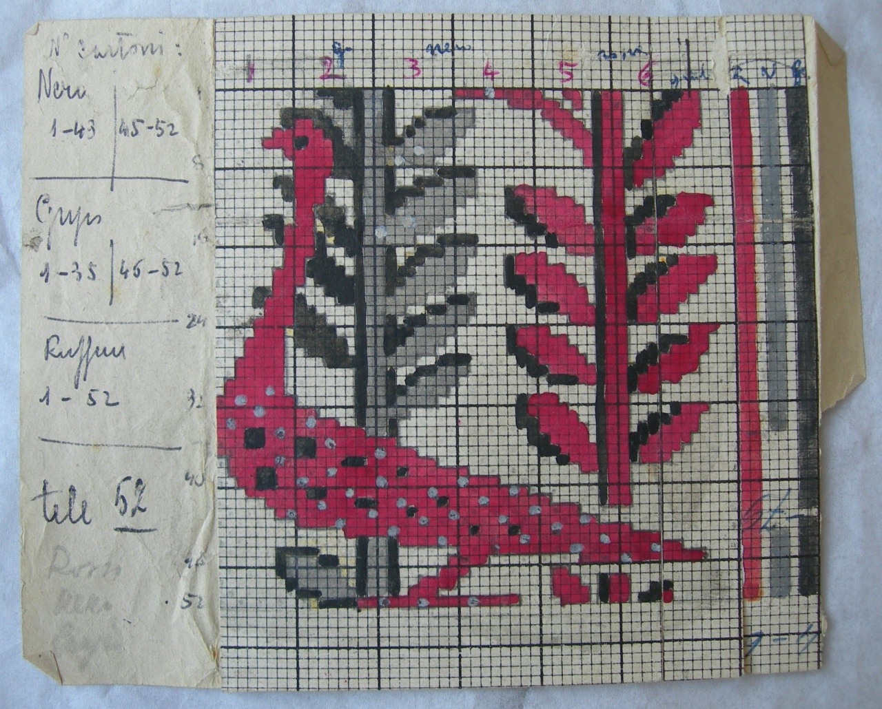 disegno tecnico - ambito fiorentino (sec. XX)