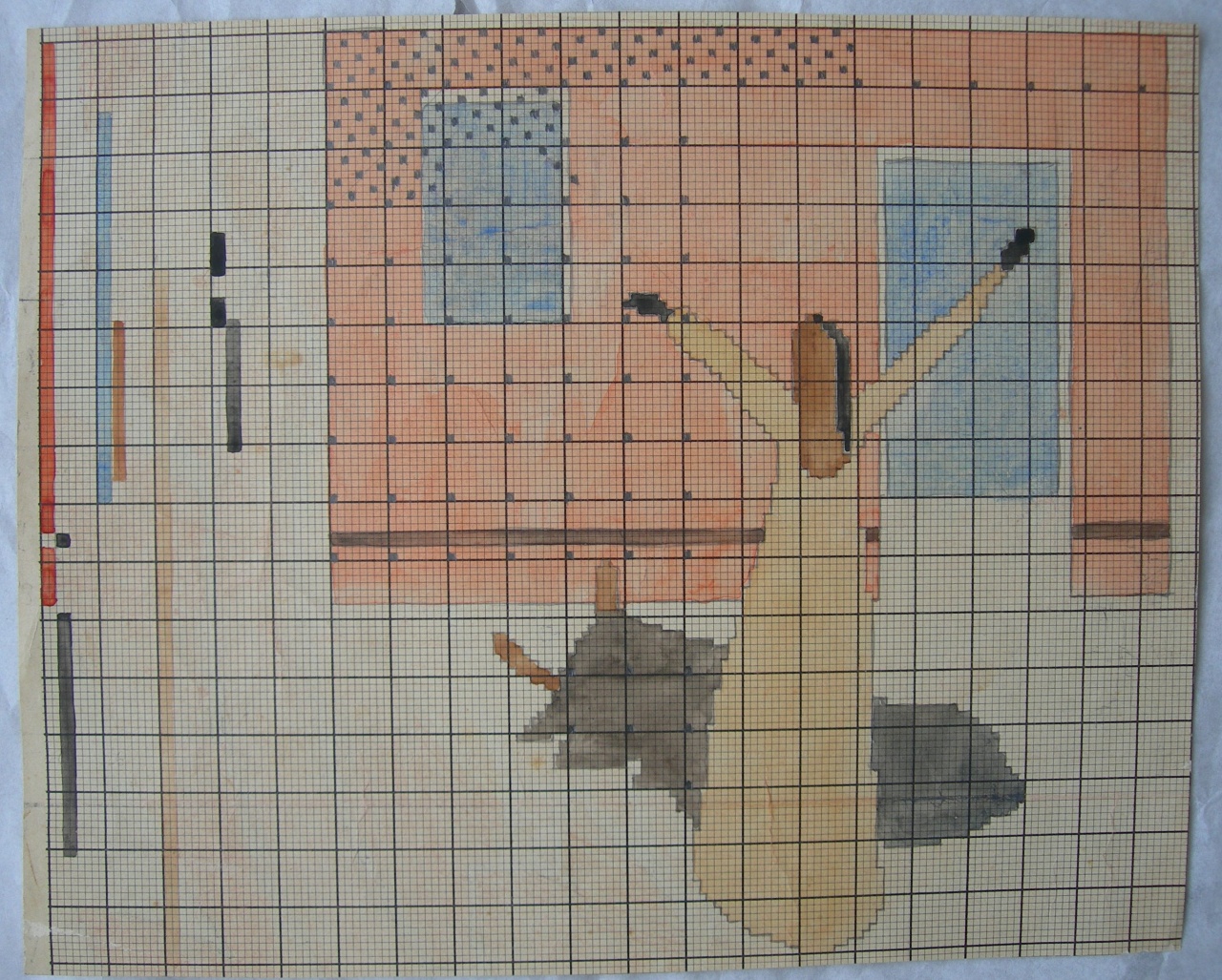 disegno tecnico - ambito fiorentino (sec. XX)