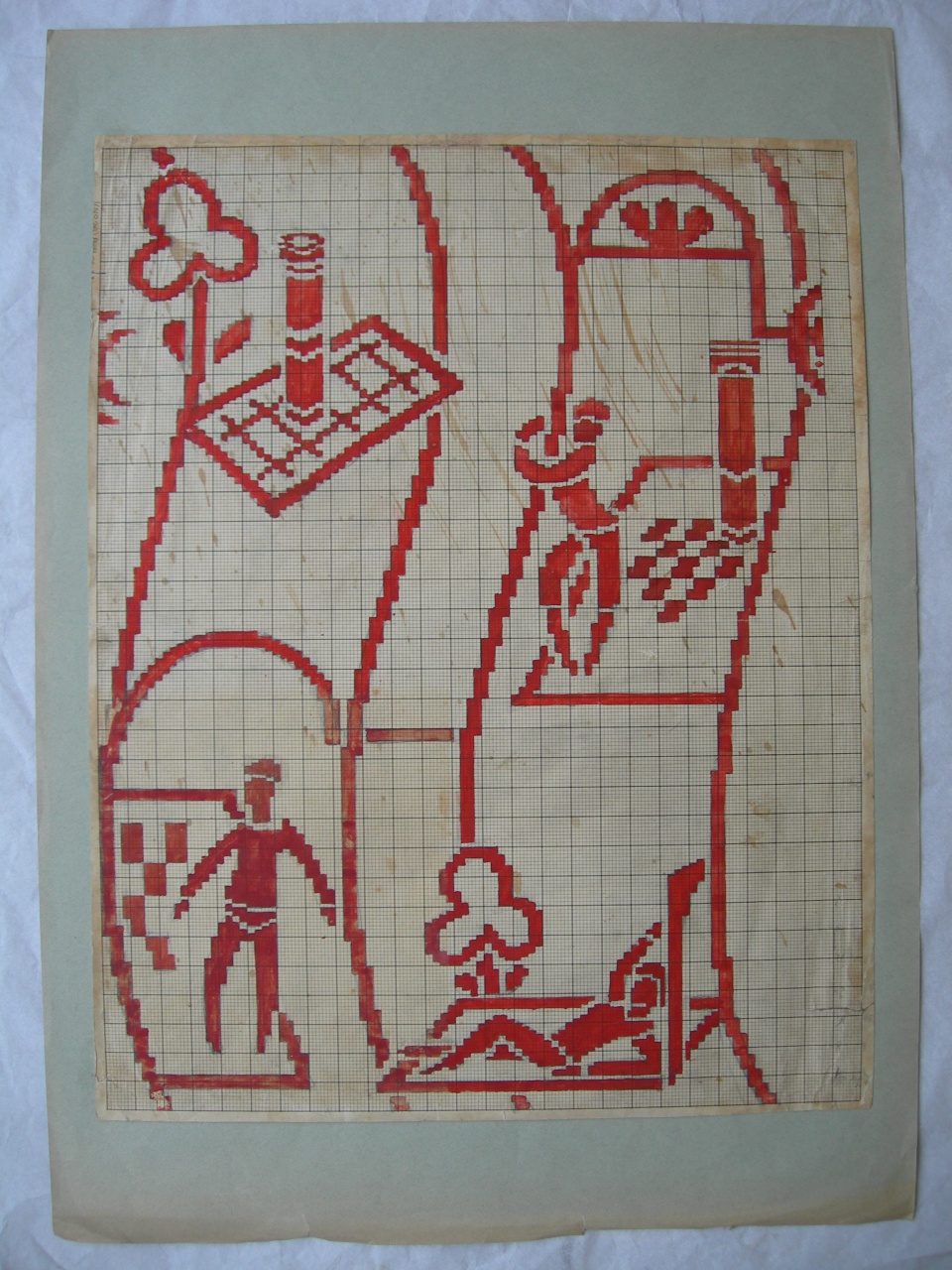 disegno tecnico di Baldaccini Umberto (sec. XX)