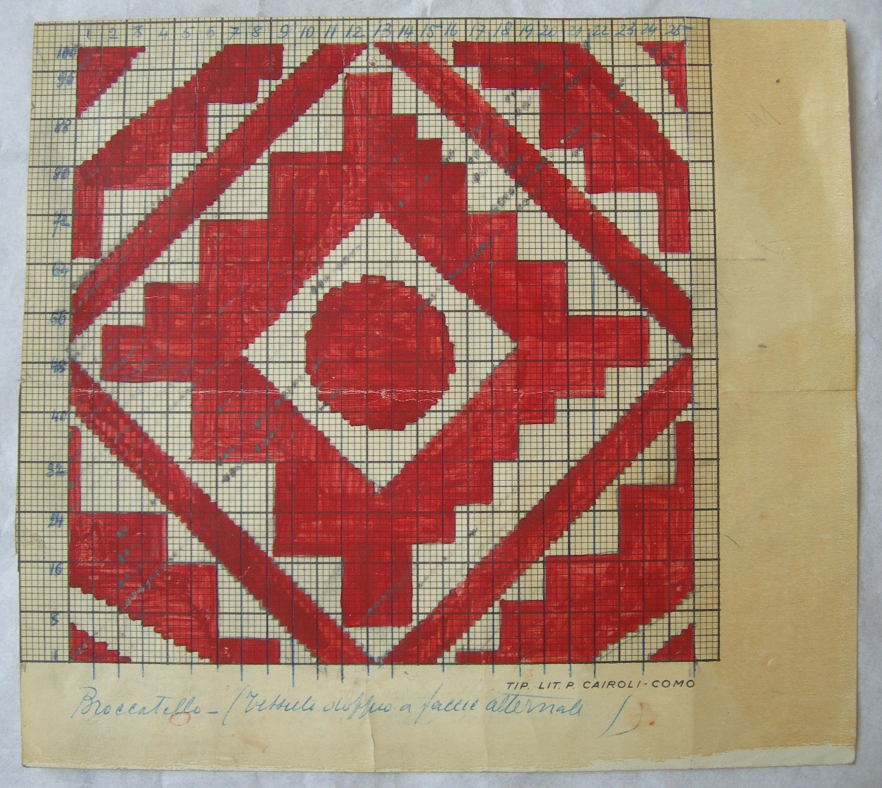 disegno tecnico - ambito fiorentino (sec. XX)