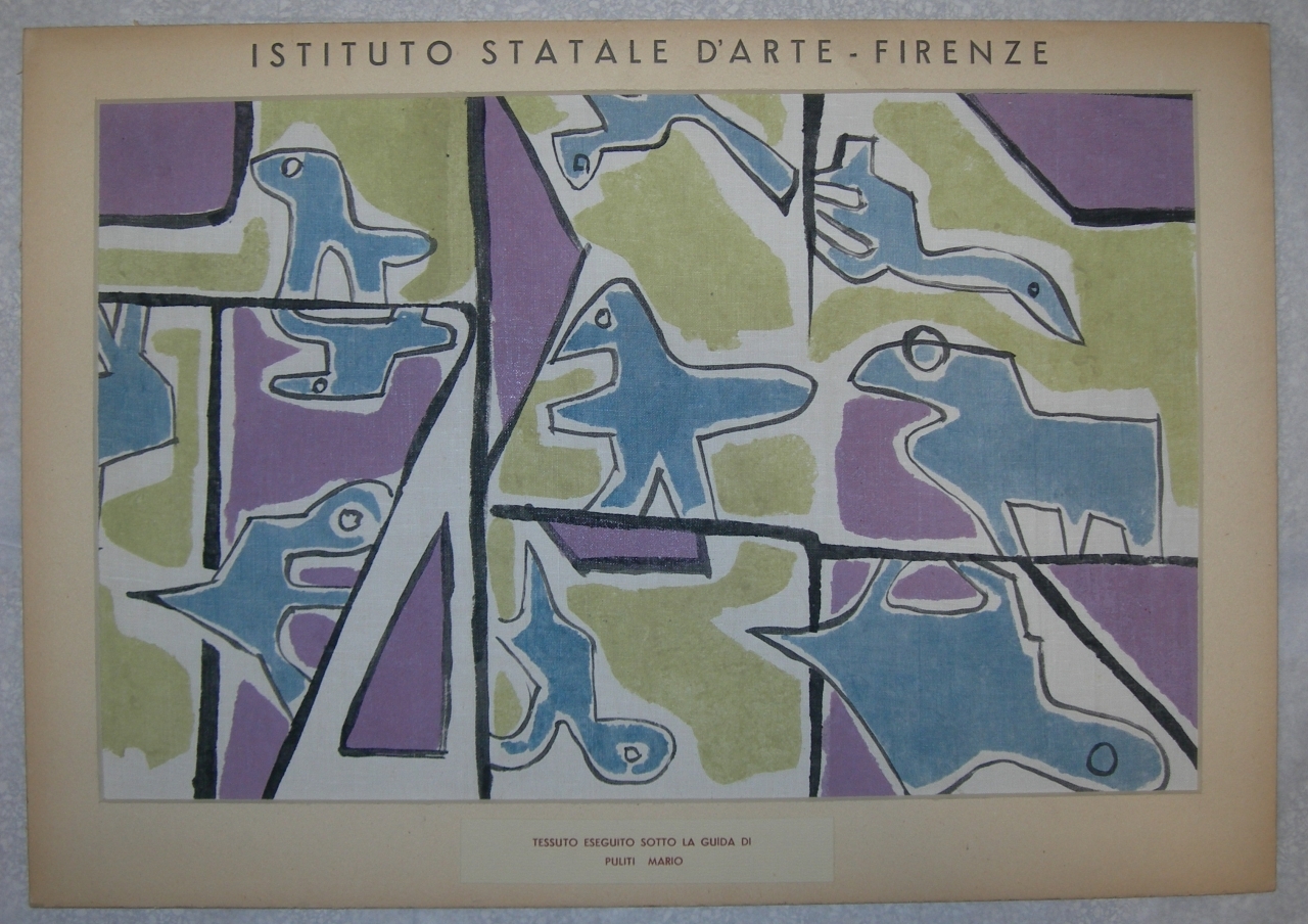 tessuto - ambito fiorentino (sec. XX)