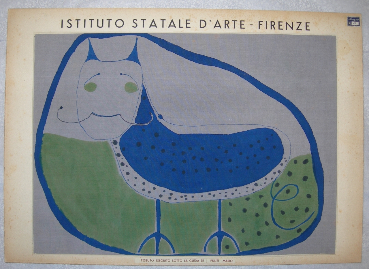 tessuto - ambito fiorentino (sec. XX)