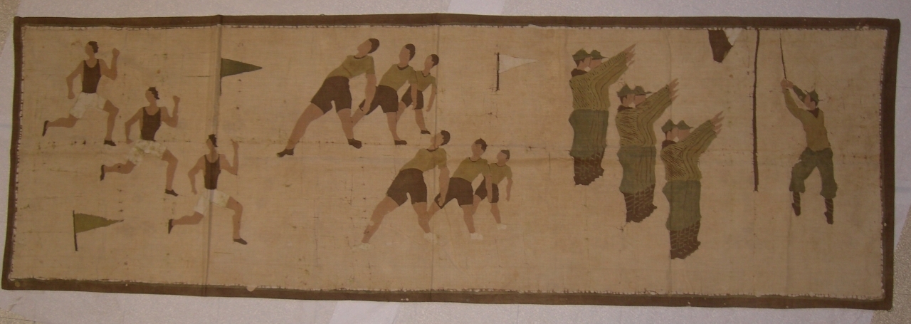 pannello - tessuto - ambito fiorentino (sec. XX)