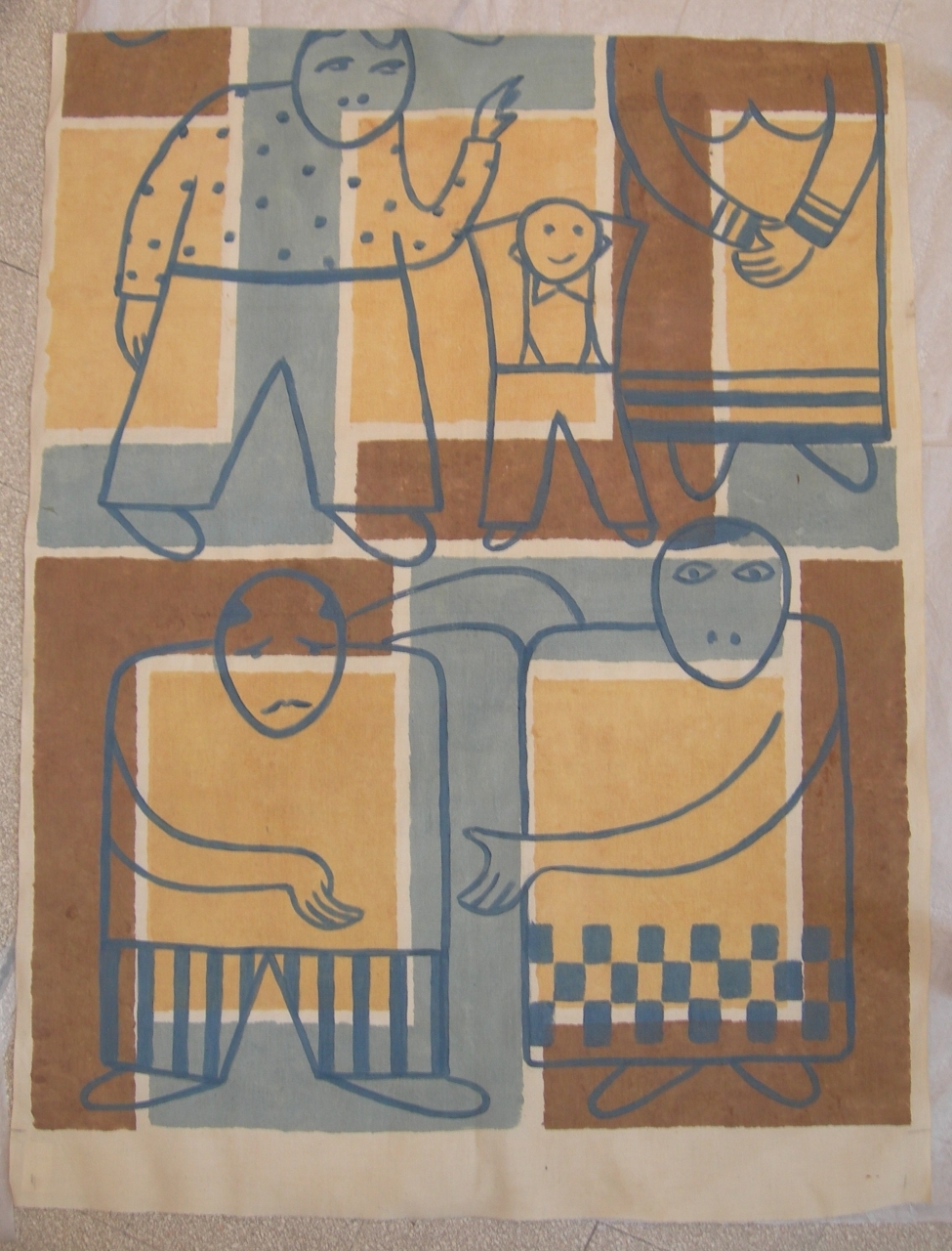 tessuto - ambito fiorentino (sec. XX)