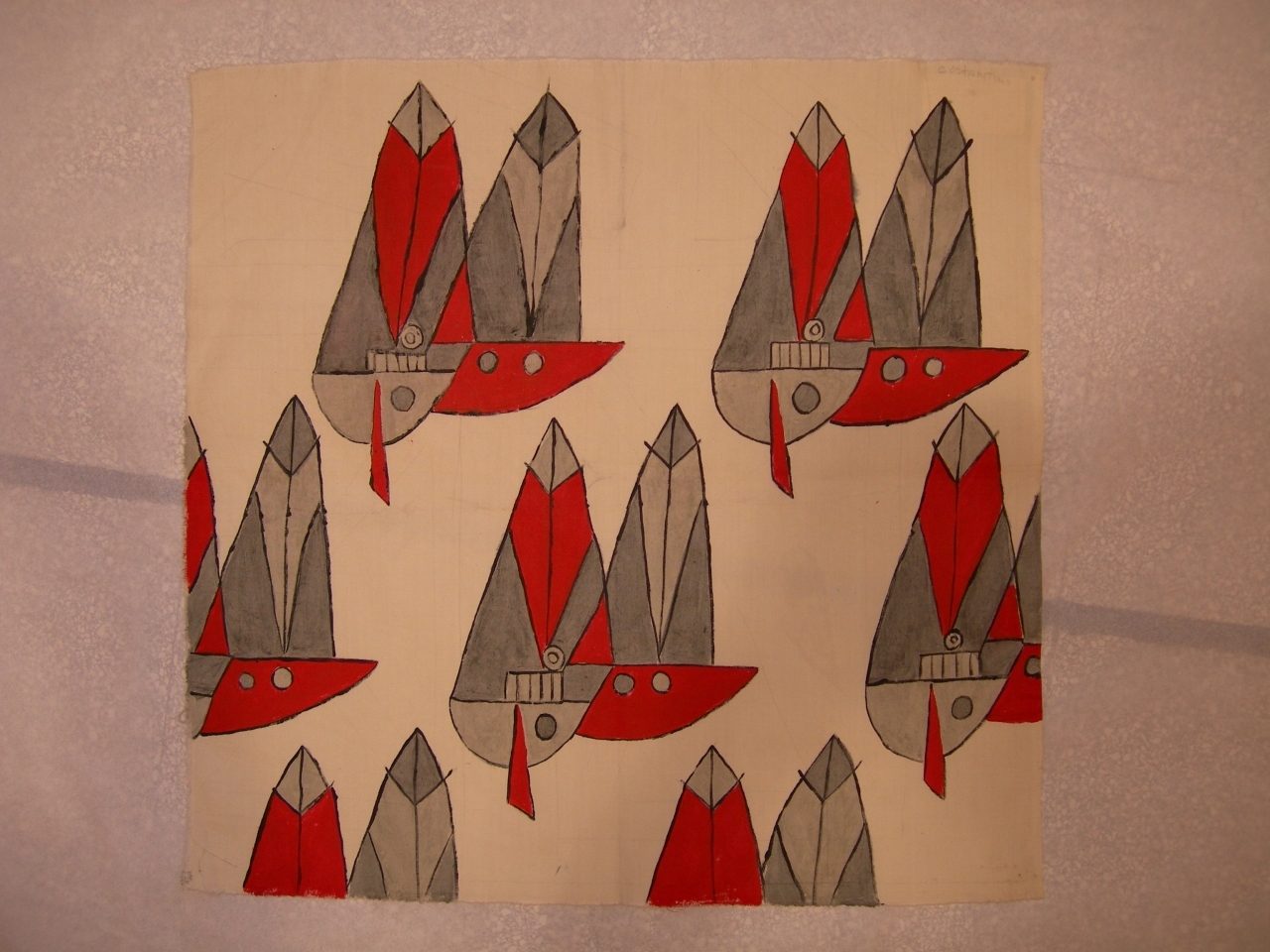 tessuto di Costantini Iris (?) (sec. XX)