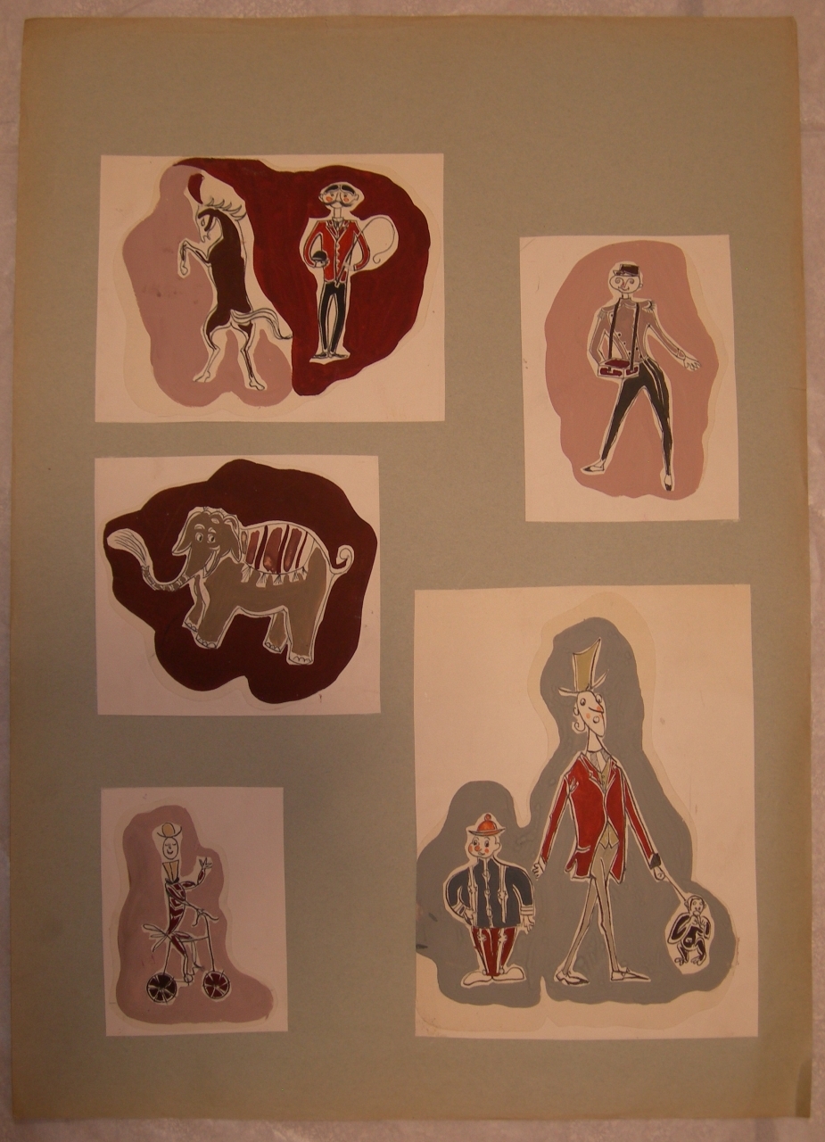 disegno preparatorio - ambito fiorentino (sec. XX)