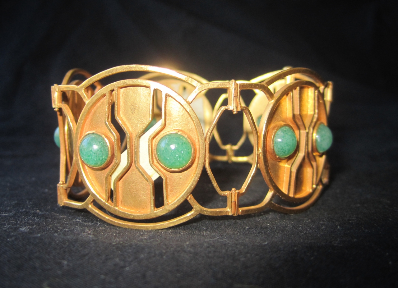 bracciale, opera isolata di Cucchiaroni Frida (terzo quarto sec. XX)