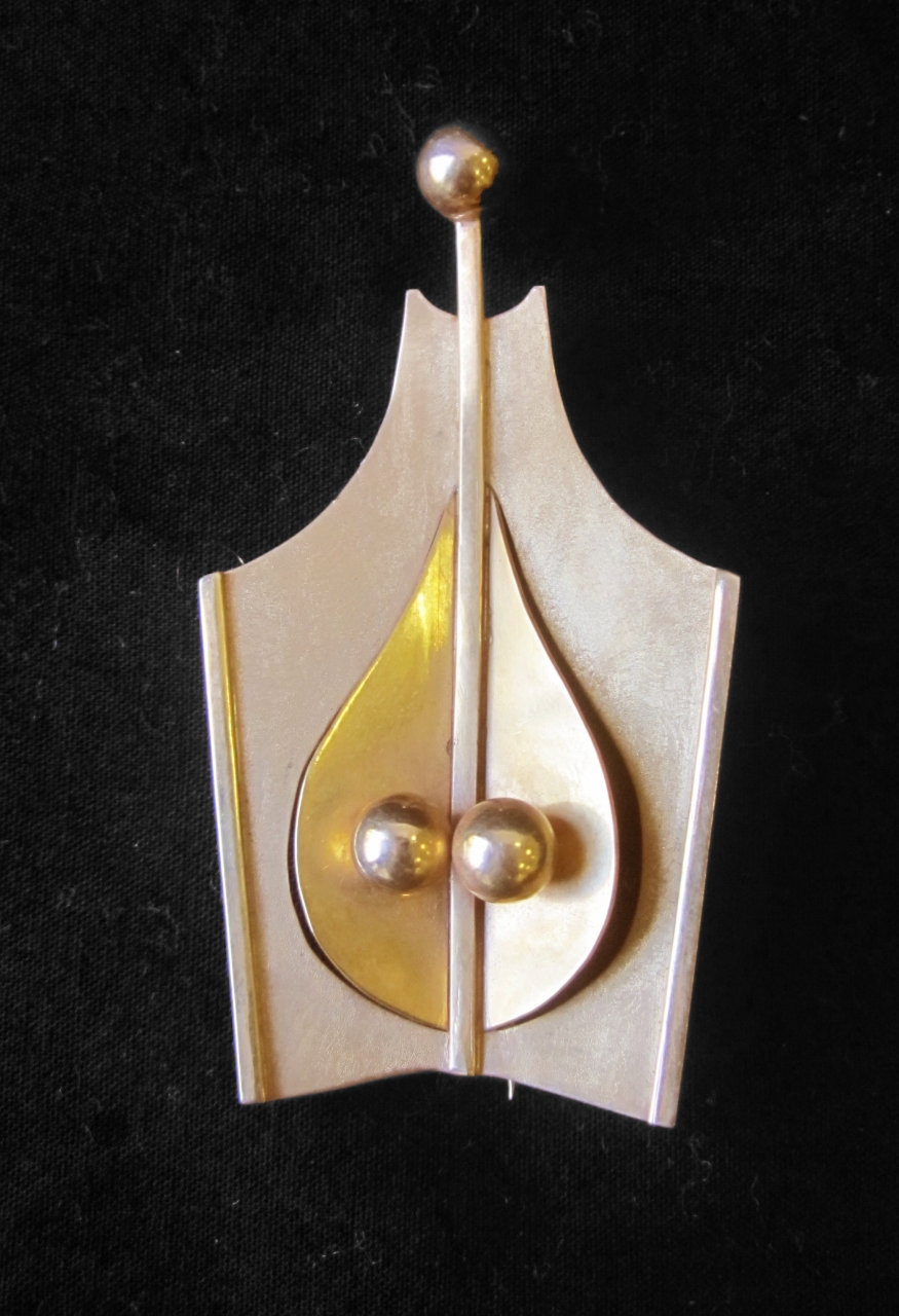 spilla, opera isolata di Gheri Stefano (terzo quarto sec. XX)