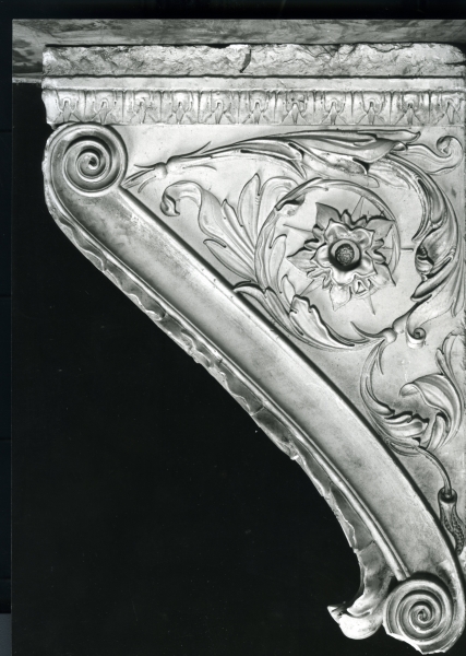motivi decorativi a girali (calco) di Lelli Oronzio (ultimo quarto sec. XIX)